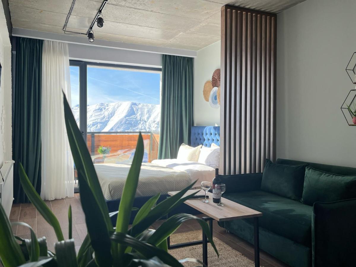 Twins Apartment Delux 2, New Gudauri Bagian luar foto
