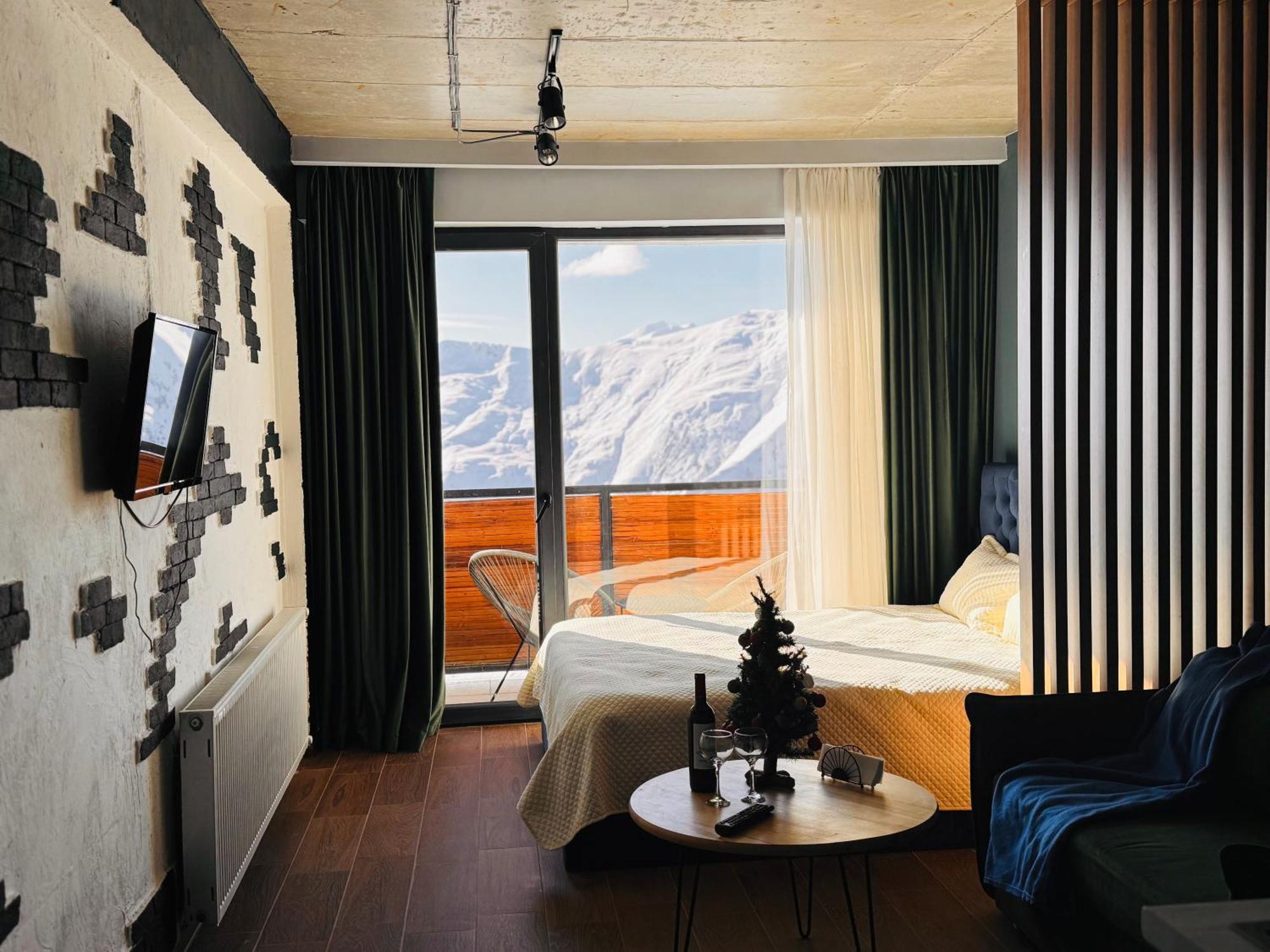 Twins Apartment Delux 2, New Gudauri Bagian luar foto
